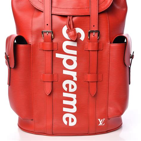 lv christopher backpack supreme|louis vuitton christopher backpack.